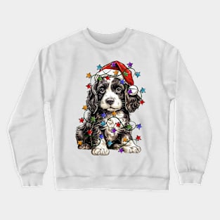 Christmas Puppy Crewneck Sweatshirt